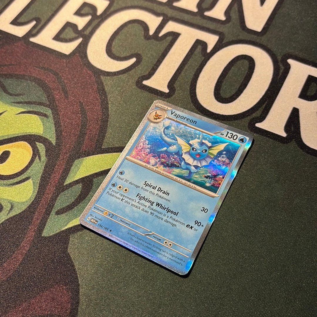 Vaporeon holo 134/165 (Scarlet & Violet 151)
