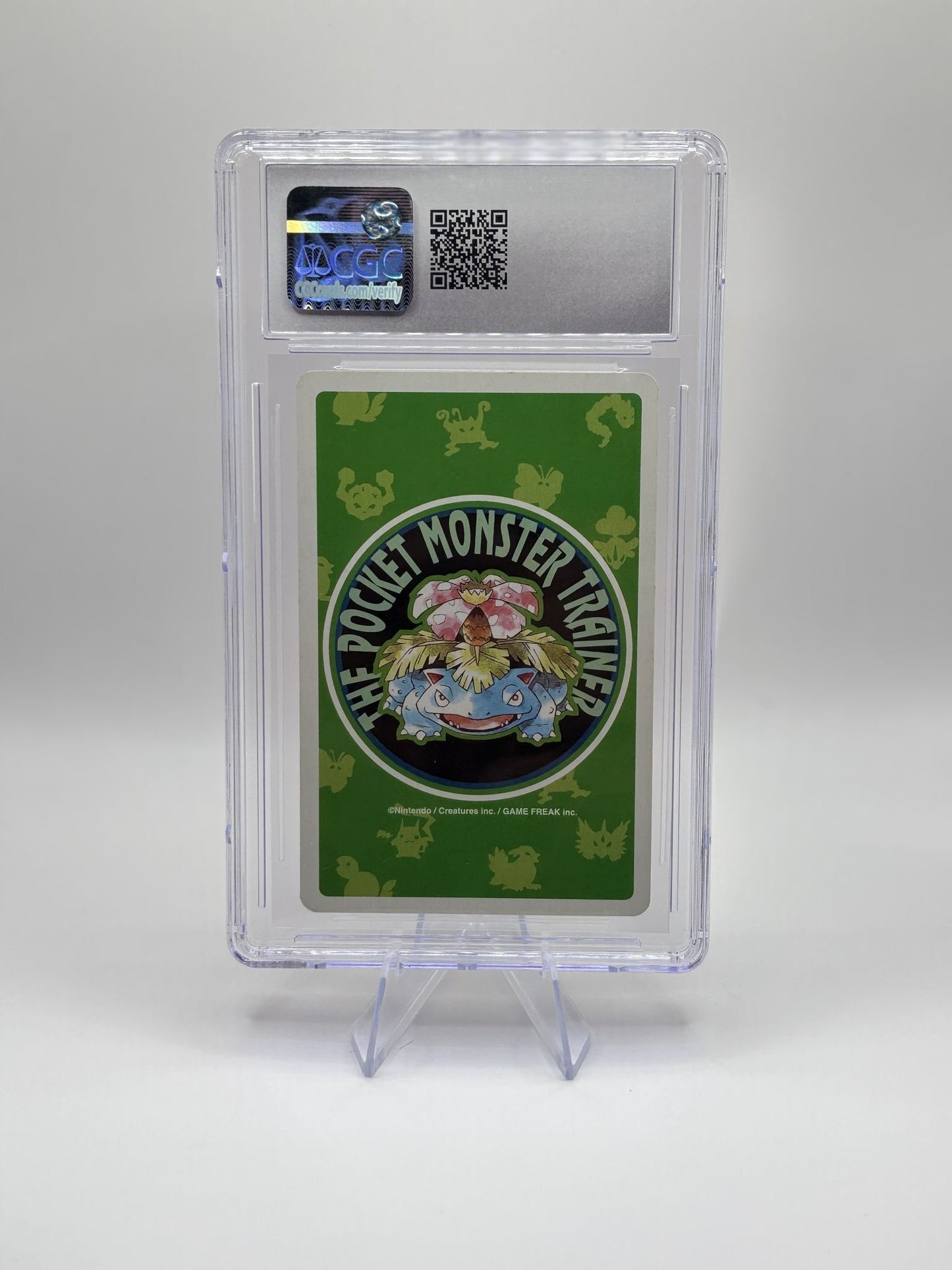 Pokémon - Charmander CGC 5,5 (Pokémon Playing Cards 1996, Japanese Green Deck)