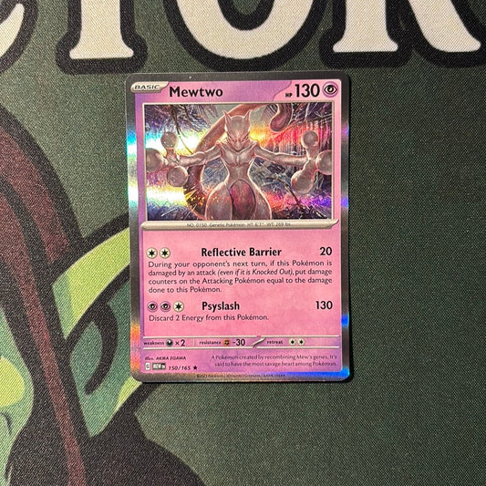 Mewtwo holo 150/165 (Scarlet & Violet 151)
