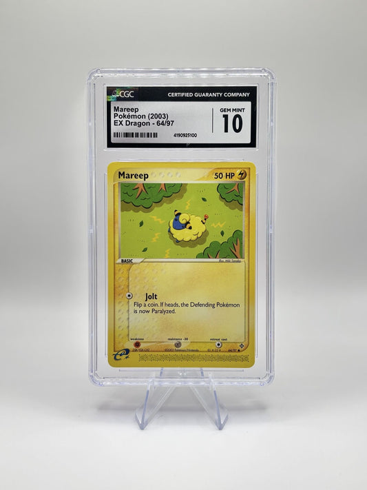 Pokémon - Mareep 64/97 CGC 10 (2003)