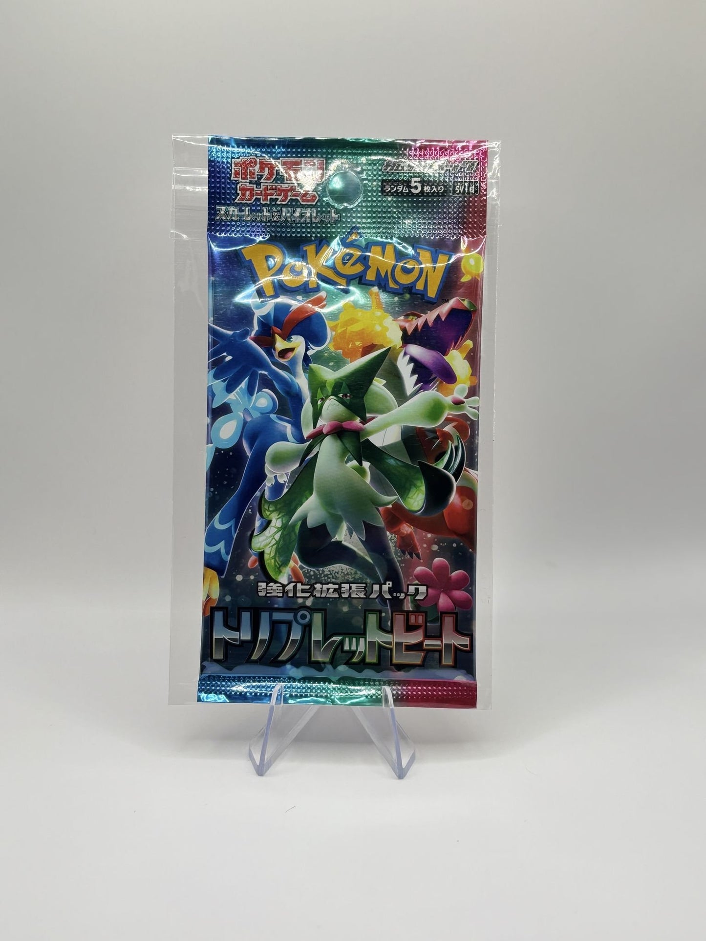 Pokémon Japanese Scarlet & Violet Triplet Beat booster pack