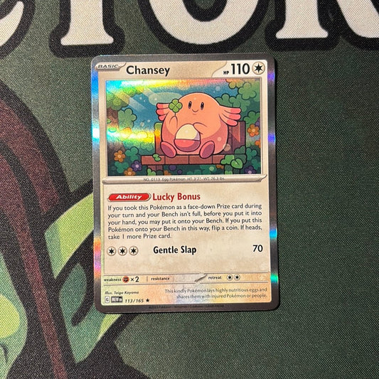 Chansey holo 113/165 (Scarlet & Violet 151)