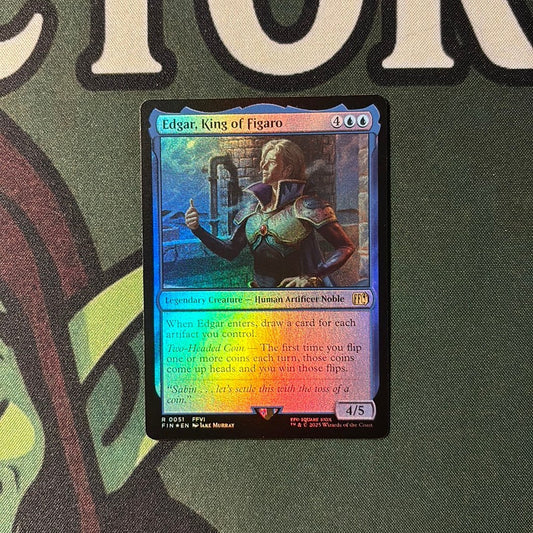 Edgar, King of Figaro - Foil