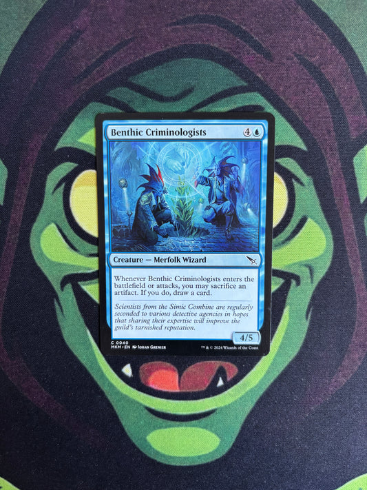 Benthic Criminologists