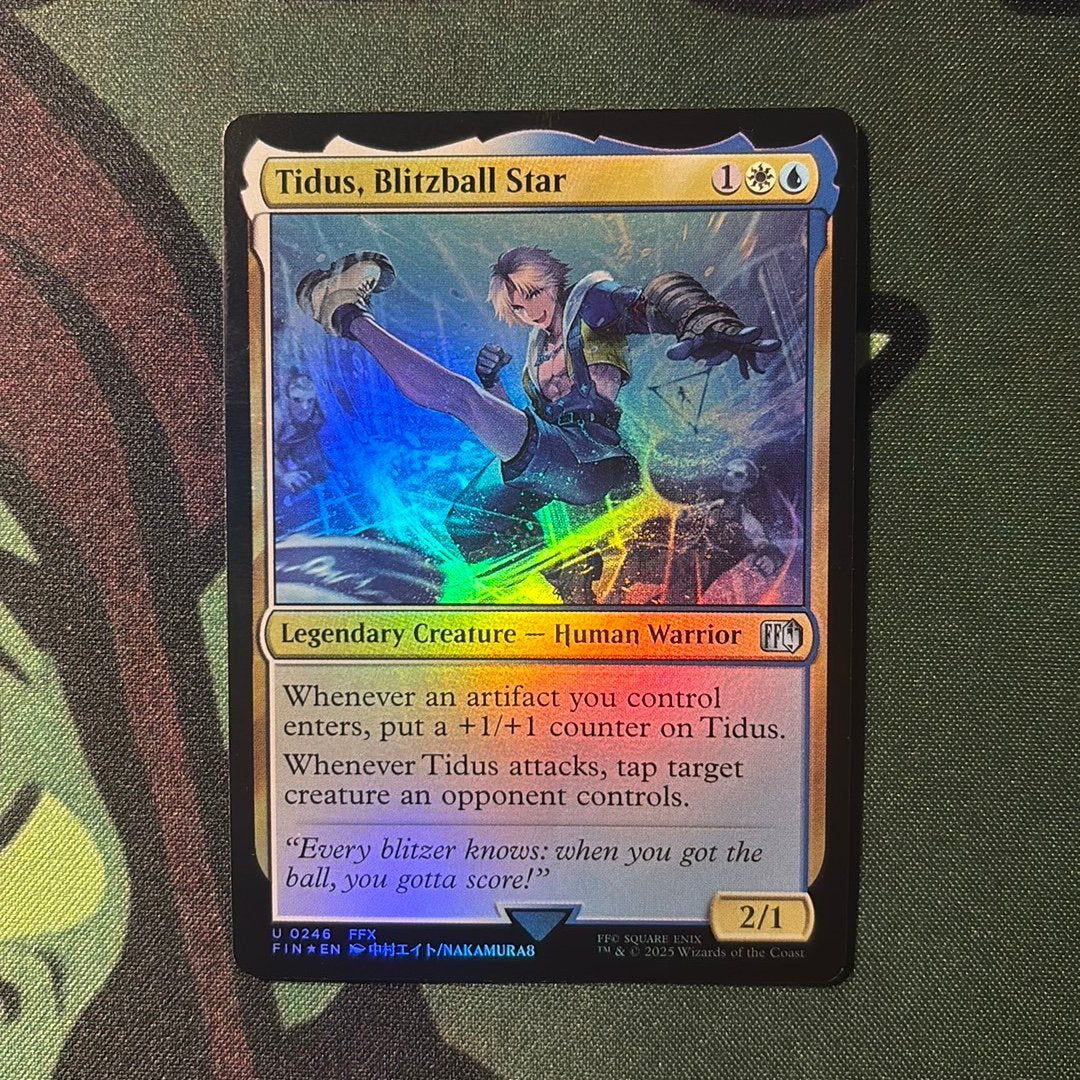 Tidus, Blitzball Star - Foil
