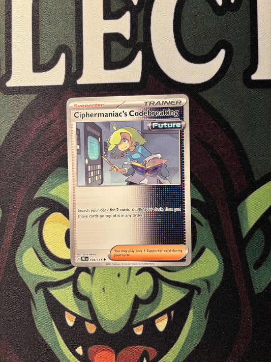 Ciphermaniac’s Codebreaking (Prismatic Evolutions 104/131)