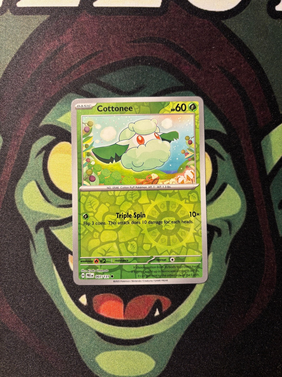 Cottonee 007/131 Reverse Holo