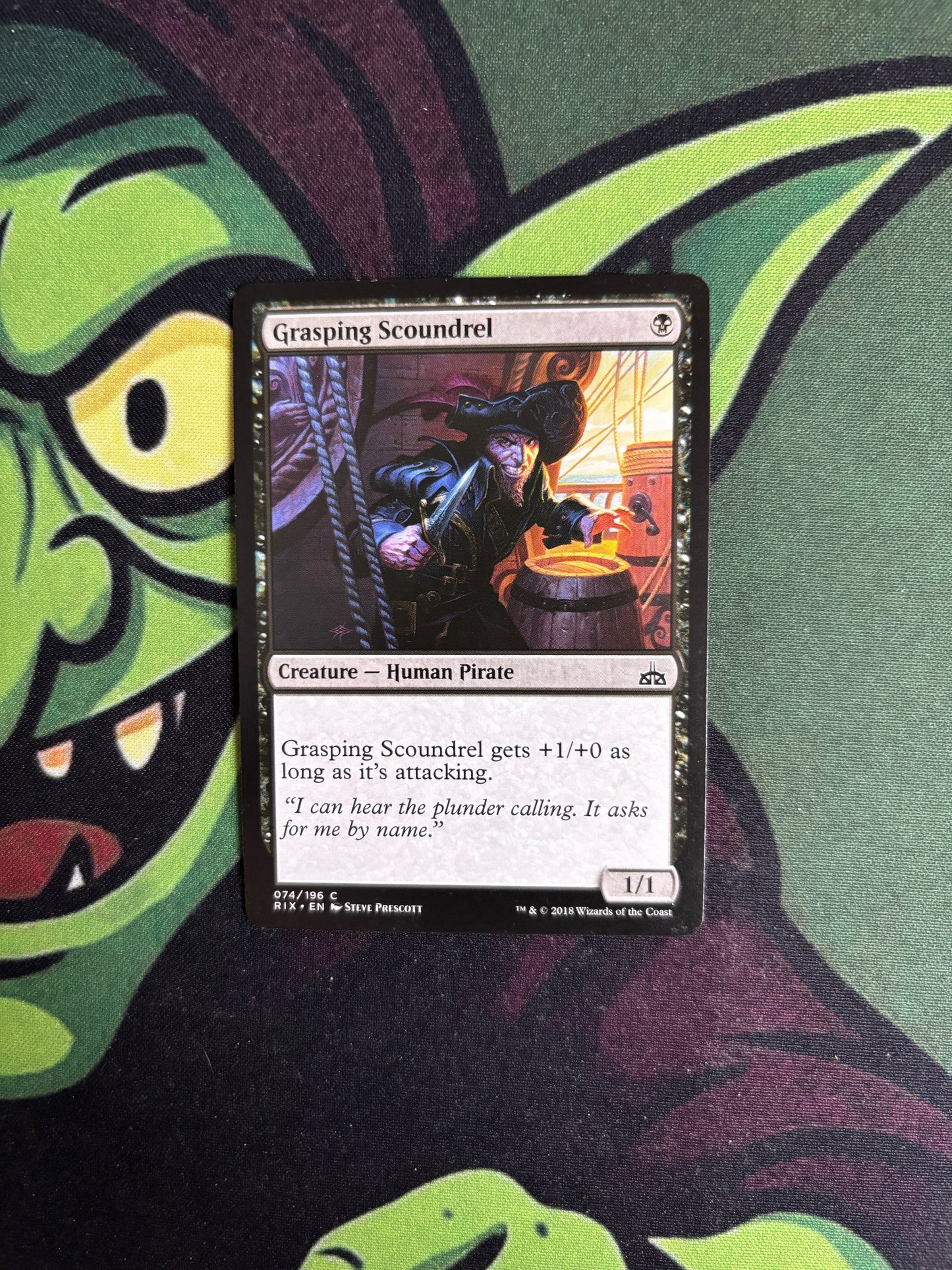 Grasping Scoundrel