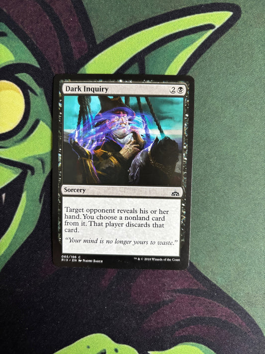 Dark Inquiry