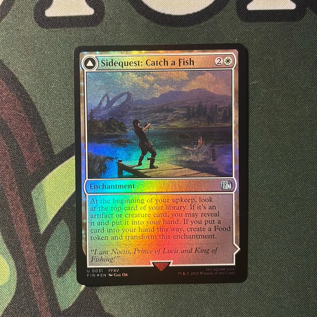 Sidequest: Catch a Fish // Cooking Campsite - Foil